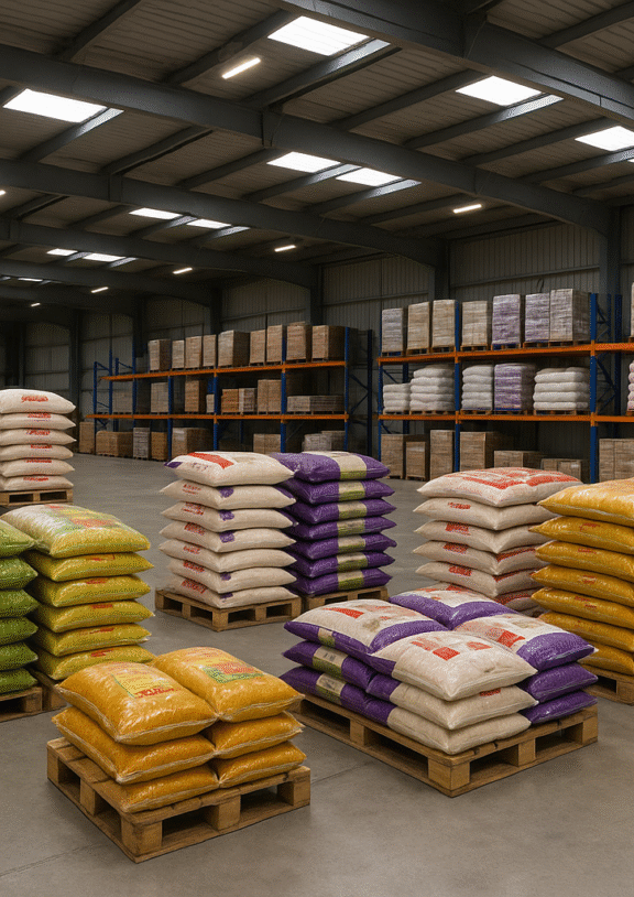 Supplying a wide variety of authentic Asian grocery products to stores and supermarkets across the UK.